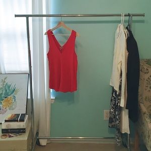 Bordeaux Brand Anthropologie Red Tank M